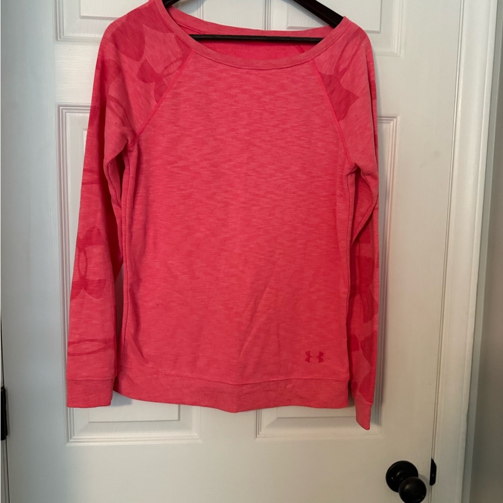Under Armour Pink Relaxed Sweatshirt